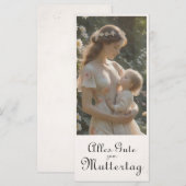 Muttertag – Eine zärtliche Umarmung im Garten (Vorne/Hinten)