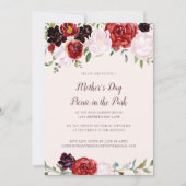 Muttertag Einladung (Vorderseite)