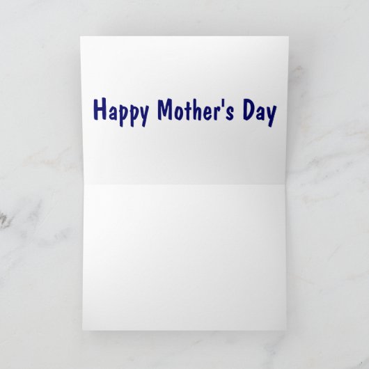 Muttertag - Eisbär Karte (Innenseite)