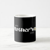 Muttertag - Elegante Blumentypografie Kaffeetasse (Mittel)
