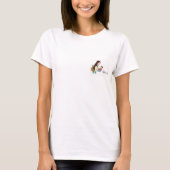 Muttertag _Embrace_ Blumendesign-Tenderness T-Shirt (Vorderseite)