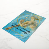 Muttertag Engelswunsch Folien Feiertagskarte (Gedreht)