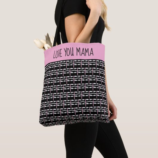 Muttertag Ethnisches afrikanisches Kunstmuster Tasche (Von Nahem)