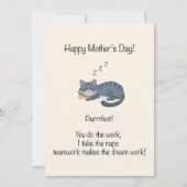 Muttertag Feiertagskarte (Vorderseite)