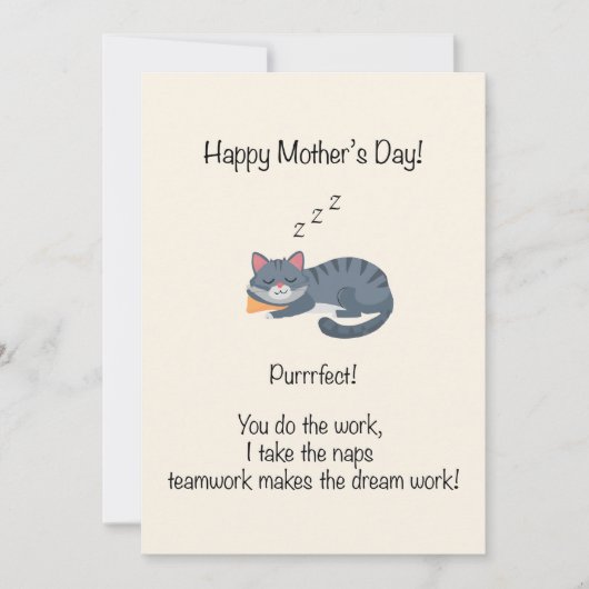 Muttertag Feiertagskarte (Vorderseite)