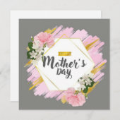 Muttertag Feiertagskarte (Vorne/Hinten)