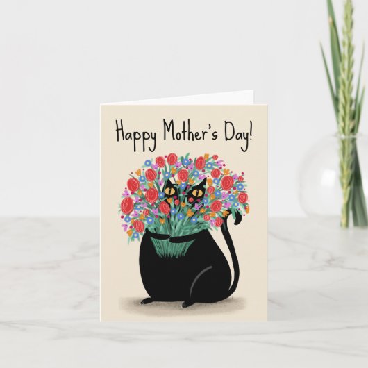 Muttertag Feiertagskarte (Vorderseite)