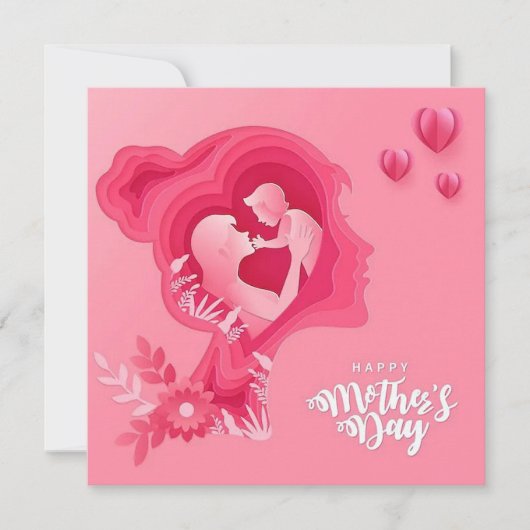 Muttertag Feiertagskarte (Vorderseite)