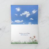 Muttertag flackert Flops auf der Clotheline Karte (Innenseite)