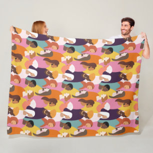Muttertag Fleece Blanket