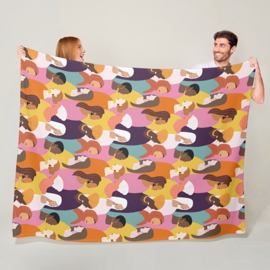 Muttertag Fleece Blanket (Beispiel)