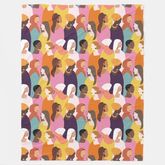 Muttertag Fleece Blanket (Vorderseite)