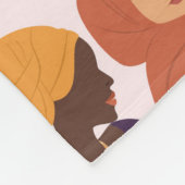 Muttertag Fleece Blanket (Ecke)