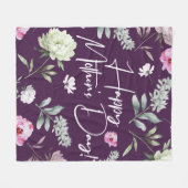 Muttertag Fleecedecke (Vorderseite (Horizontal))