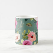 Muttertag Floral Kaffeetasse (Mittel)