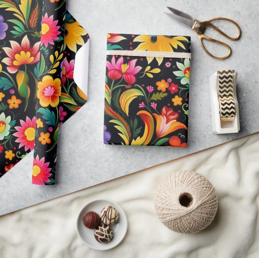 Muttertag Florals Geschenkpapier (Kunsthandwerk)