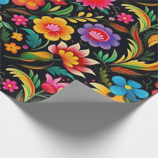 Muttertag Florals Geschenkpapier (Ecke)