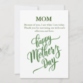 Muttertag Foto-Flachkarte anpassen (Vorderseite)