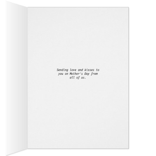 Muttertag, Foto in Rosa hinzufügen (Innen (Rechts))