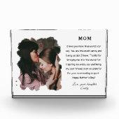 Muttertag Foto süße Nachricht Tochter modern (Vorderseite)