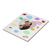 Muttertag Foto Wortwolken Beste Mutter Fliese (Seite)