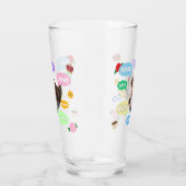 Muttertag Foto Wortwolken Beste Mutter Glas (Rechts)