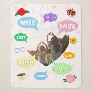 Muttertag Foto Wortwolken Beste Mutter Sherpadecke