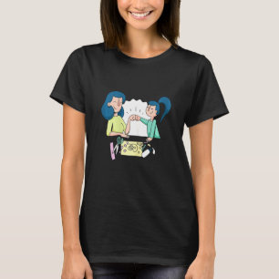 Muttertag Frauen Tag Mutter Tochter T-Shirt