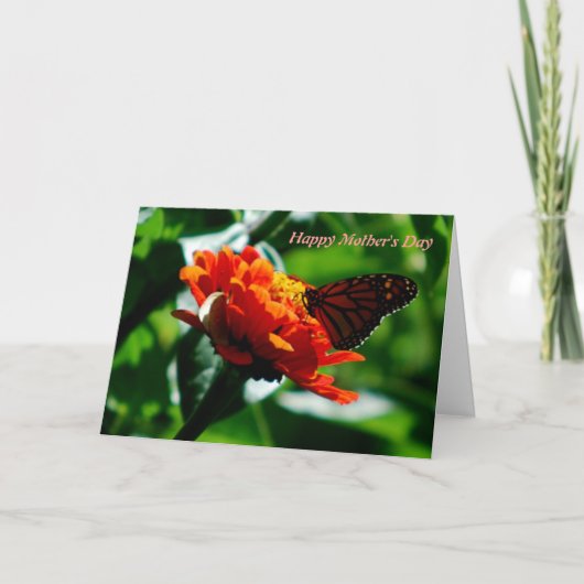 Muttertag, Freude, Glück, Liebe Karte (Vorderseite)