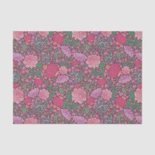 Muttertag Frühling Blume rosa Rosenpapier Lattern Seidenpapier