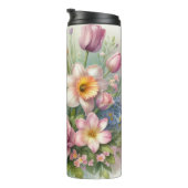 Muttertag: FrühlingsblütenBouquet Thermosbecher (Nach rechts gedreht)