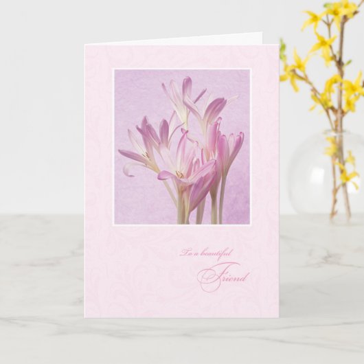 Muttertag für den Freund Karte (Gelbe Blume)