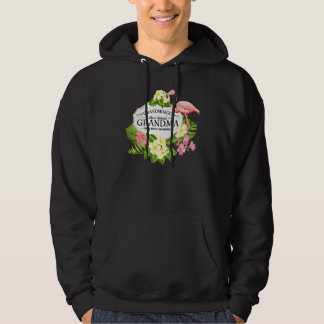 Muttertag für Großmutter Flamingo Grandmingo Hoodie