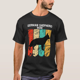Muttertag Für Hunde-Mutter Deutsche Schäferhund-Ma T-Shirt