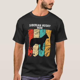 Muttertag für Hunde-Mutter Sibirischer Husky Mama T-Shirt