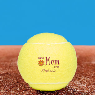 Muttertag für Mama - Rosa Geschenk für die beste M Tennisbälle