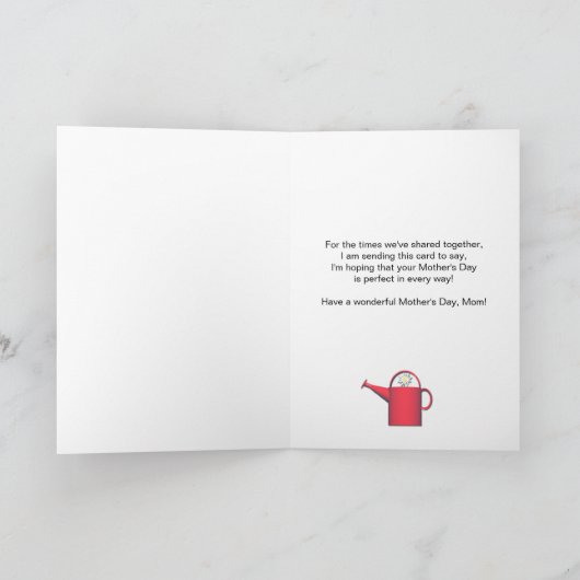 Muttertag für Mama und Wasserkocher Karte (Innenseite)