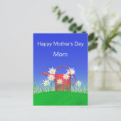 Muttertag für Mama und Wasserkocher Postkarte (Stehend Vorderseite)
