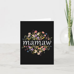 Muttertag für Mama Wildblume Blumenfrauen#39; #3 Karte