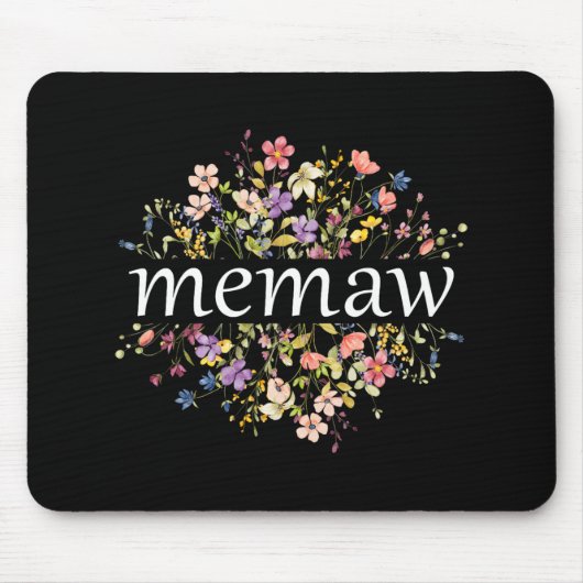 Muttertag für Mama Wildblume Blumenfrauen#39; #3 Mousepad (Vorne)