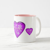 Muttertag für Mutter "Est 2020" Zweifarbige Tasse (VorderseiteRechts)