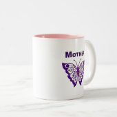 Muttertag für Mutter, Mama, Mutti Zweifarbige Tasse (VorderseiteRechts)