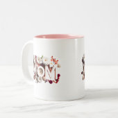 Muttertag für Mutter, Mama, Mutti Zweifarbige Tasse (Vorderseite Links)