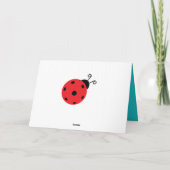 Muttertag für Pickleball-Mama, türkis Karte (Rückseite)