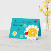 Muttertag für Pickleball-Mama, türkis Karte (Gelbe Blume)