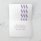 Muttertag für Schwester-Chevrons mit französischem Karte (Innenseite)