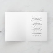 Muttertag für sister-Hübsche Blumenbouquet Karte (Innenseite)