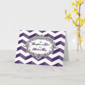 Muttertag für Tochter im Gesetz Chevrons w Frame Karte (Gelbe Blume)