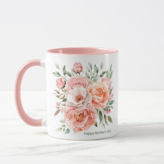 Muttertag "Garten der Liebe" Tasse (Links)