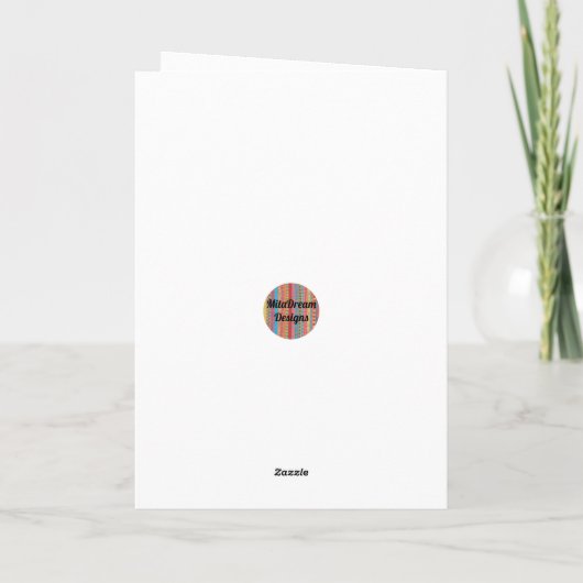 Muttertag - Gartenkarte Blume Karte (Rückseite)